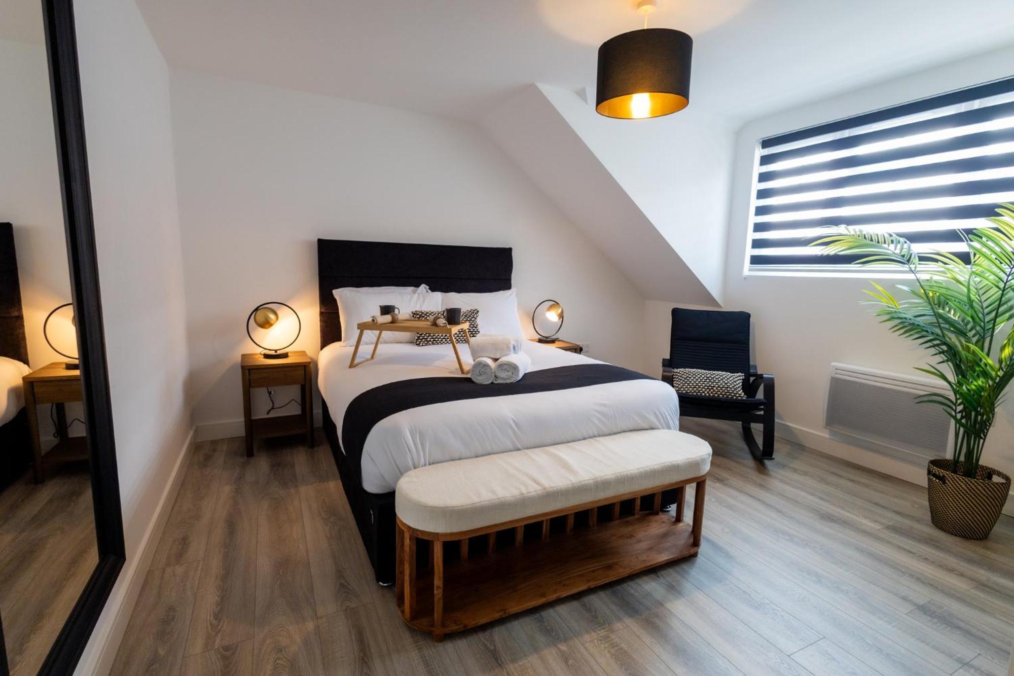 Contemporary 3Br Flat In Watford Lejlighed Watford  Eksteriør billede